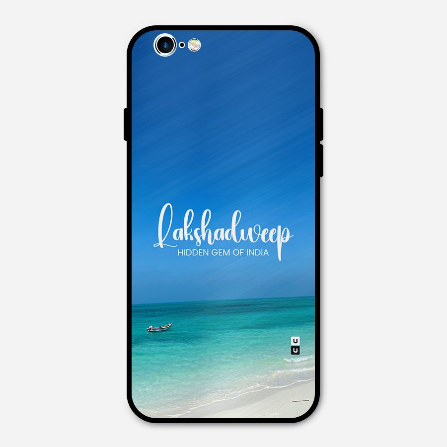 Lakshadweep Hidden Gem Metal Back Case for iPhone 6 6s