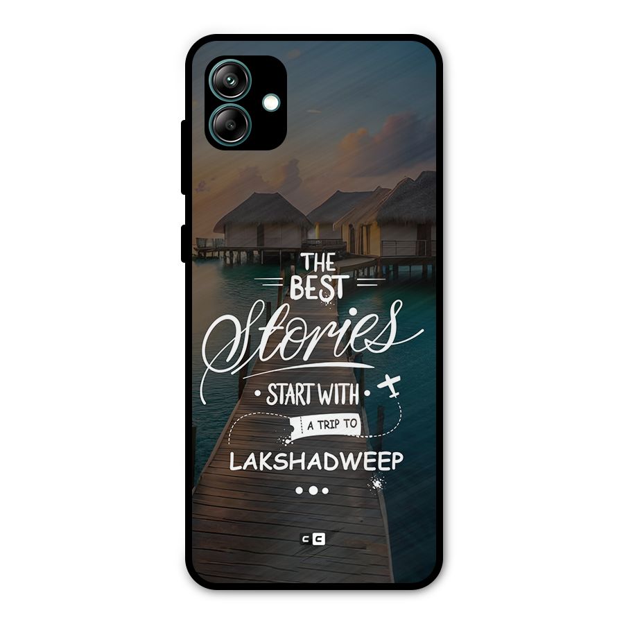 Lakshadweep Stories Metal Back Case for Galaxy A04
