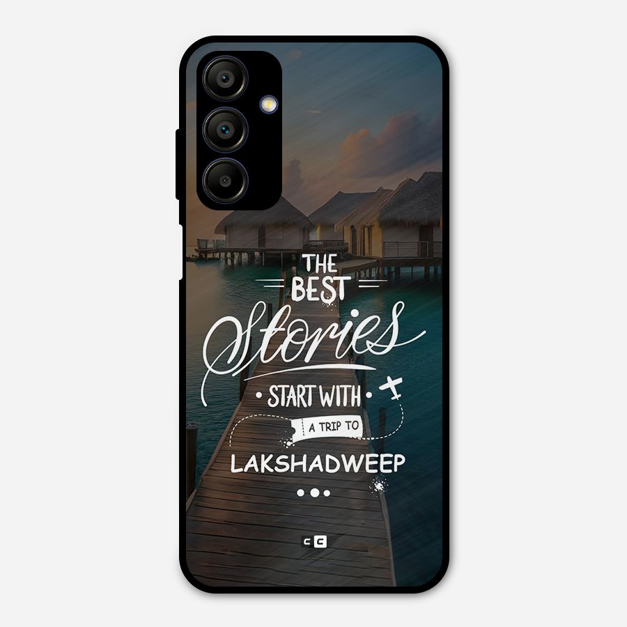 Lakshadweep Stories Metal Back Case for Galaxy A15 5G