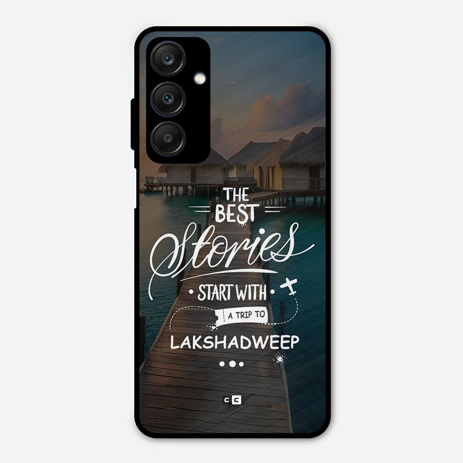 Lakshadweep Stories Metal Back Case for Galaxy A25 5G