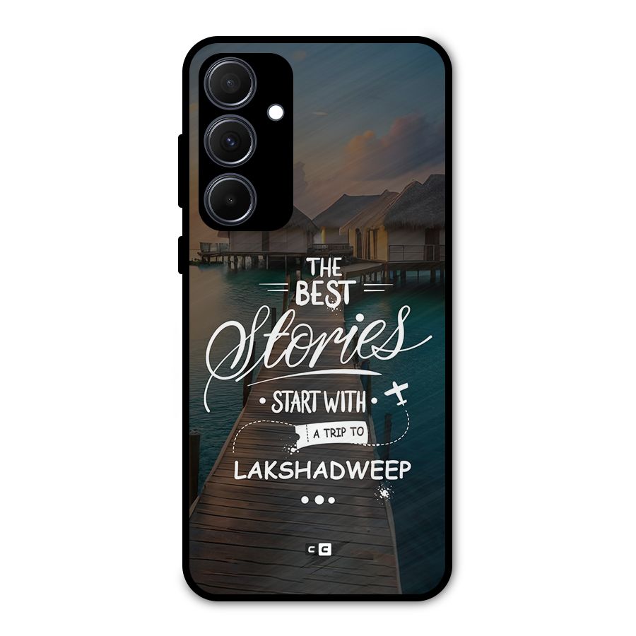 Lakshadweep Stories Metal Back Case for Galaxy A35