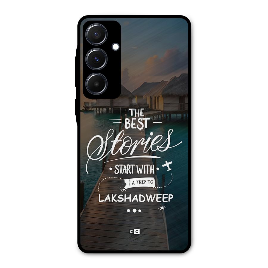 Lakshadweep Stories Metal Back Case for Galaxy A55
