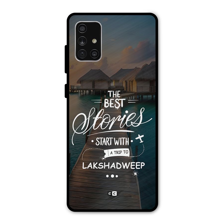 Lakshadweep Stories Metal Back Case for Galaxy A71