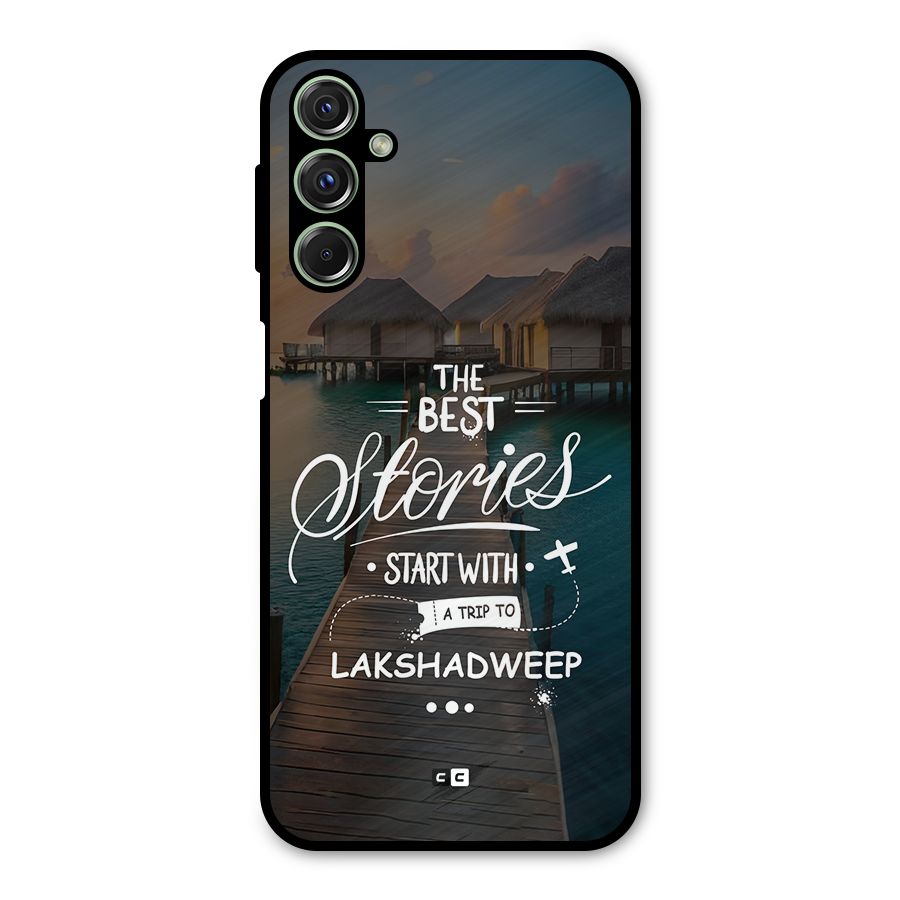Lakshadweep Stories Metal Back Case for Galaxy F34