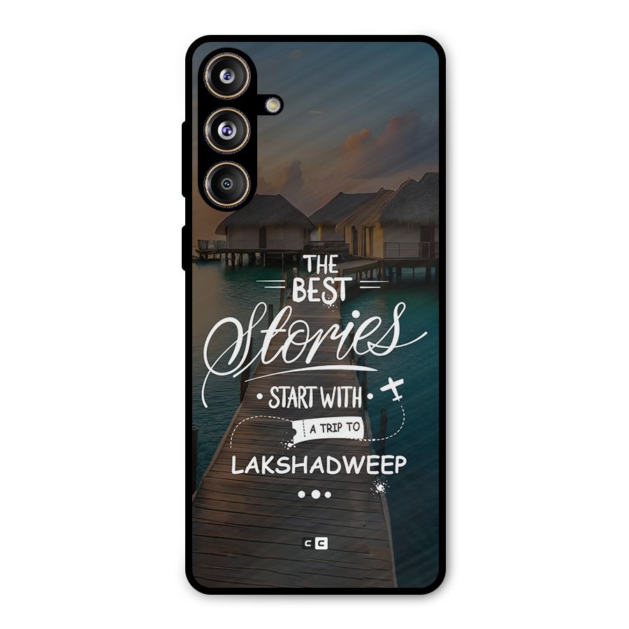 Lakshadweep Stories Metal Back Case for Galaxy F55