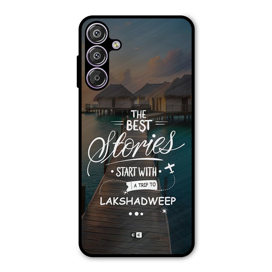 Lakshadweep Stories Metal Back Case for Galaxy M15