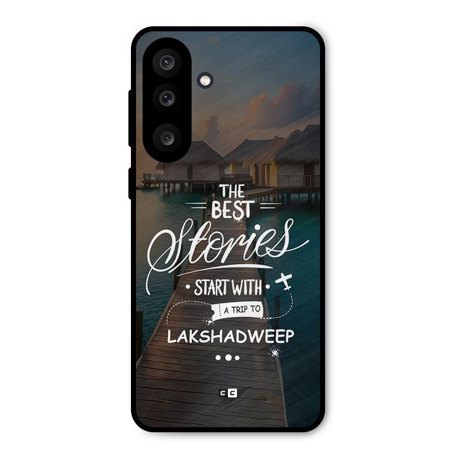 Lakshadweep Stories Metal Back Case for Galaxy M56