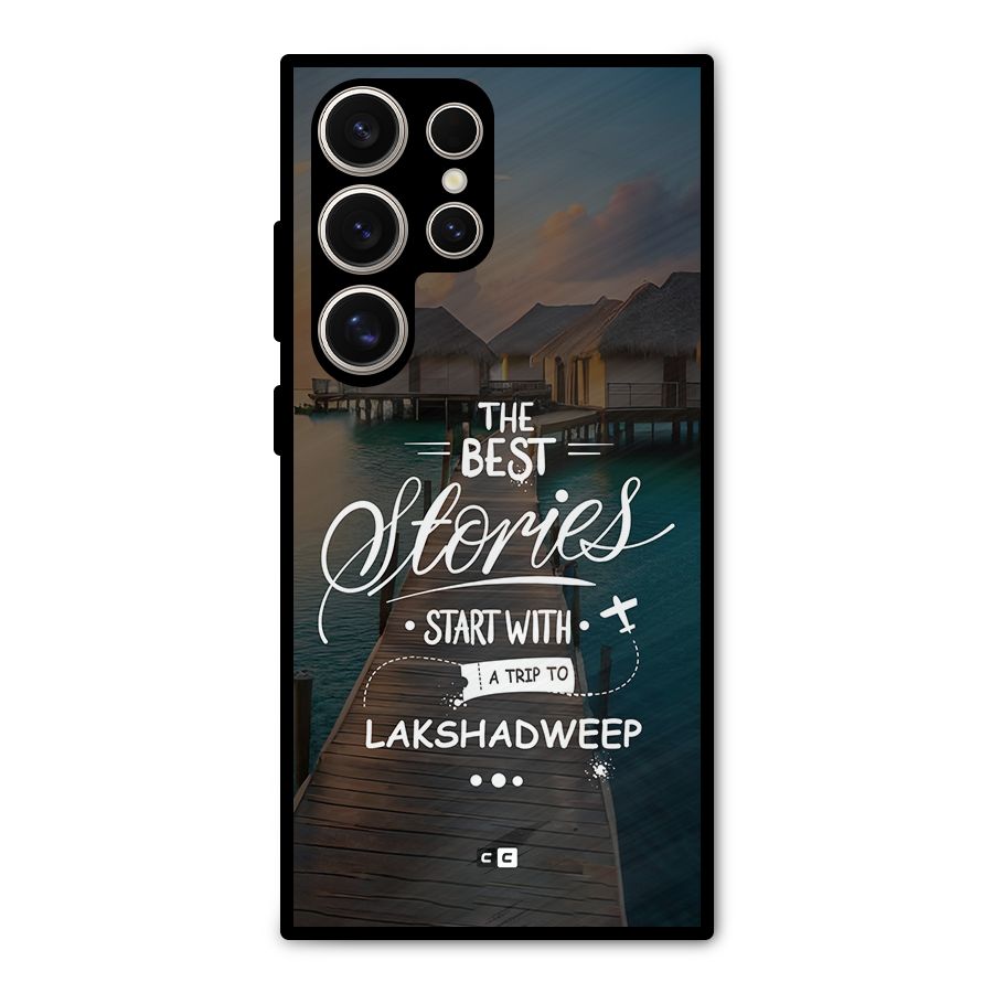 Lakshadweep Stories Metal Back Case for Galaxy S24 Ultra