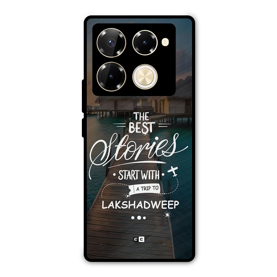 Lakshadweep Stories Metal Back Case for Infinix Note 40 Pro Plus