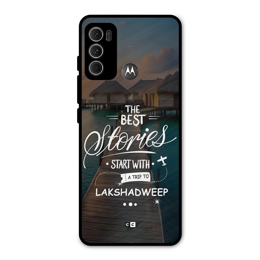 Lakshadweep Stories Metal Back Case for Moto G60