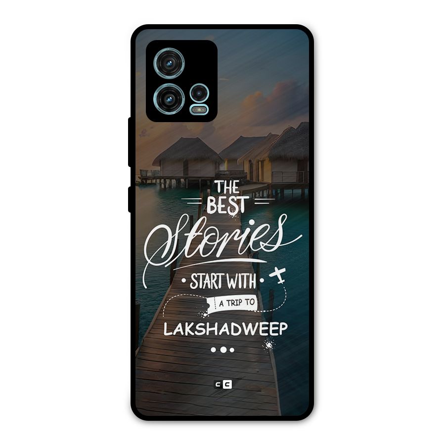 Lakshadweep Stories Metal Back Case for Moto G72