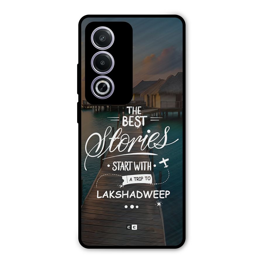 Lakshadweep Stories Metal Back Case for Oppo A3 Pro