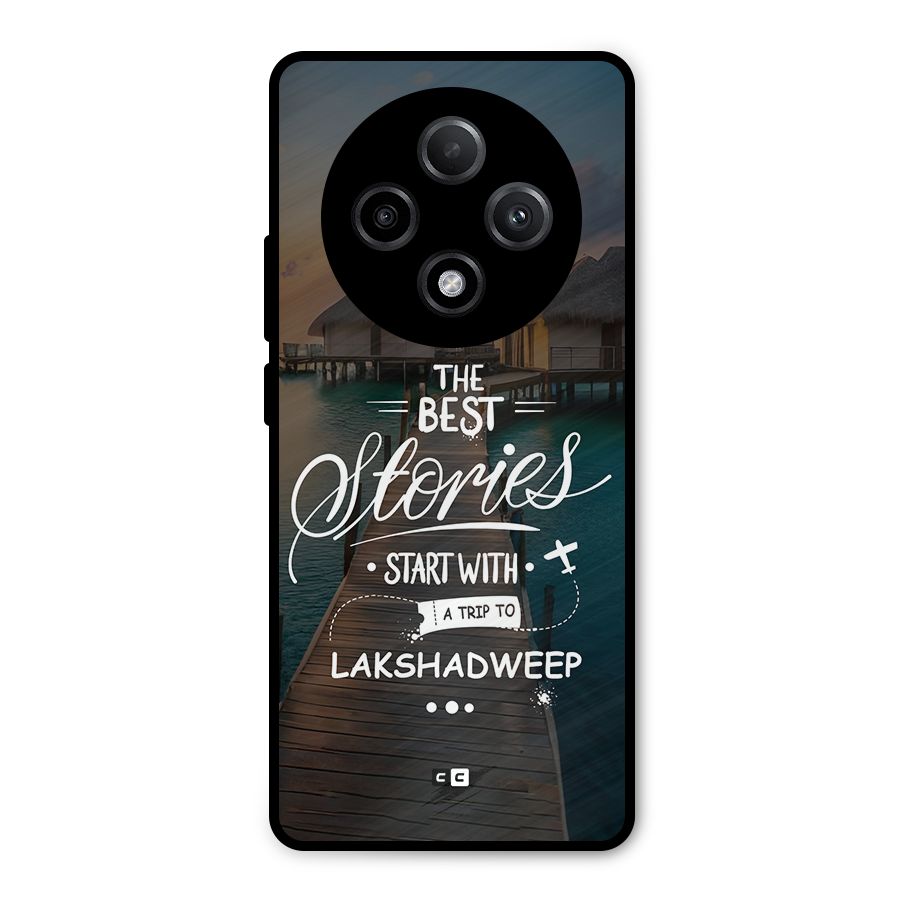 Lakshadweep Stories Metal Back Case for Oppo F27 Pro Plus