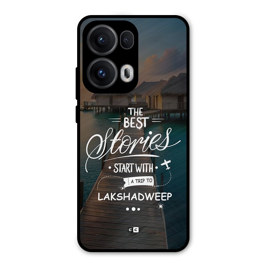 Lakshadweep Stories Metal Back Case for Oppo Reno13 Pro