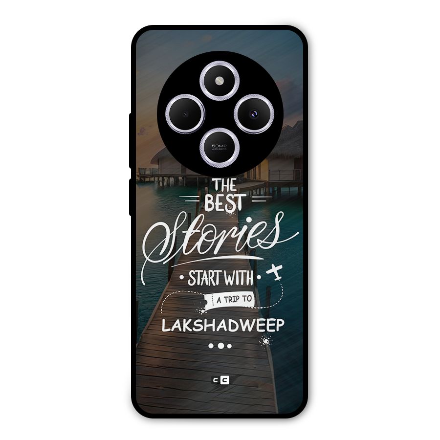 Lakshadweep Stories Metal Back Case for Poco C75 5G