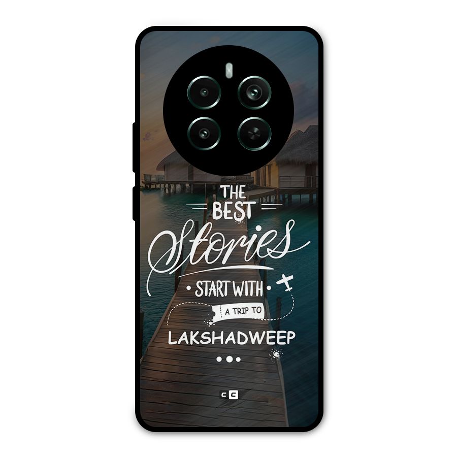 Lakshadweep Stories Metal Back Case for Realme 12 Pro Plus