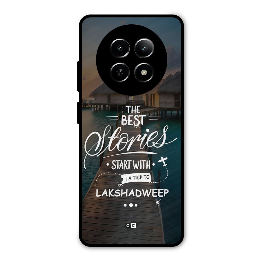 Lakshadweep Stories Metal Back Case for Realme Narzo 70x 5G