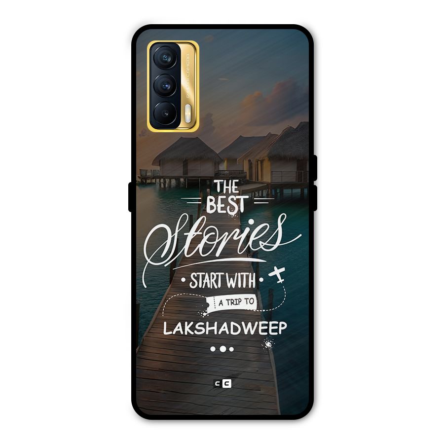 Lakshadweep Stories Metal Back Case for Realme X7