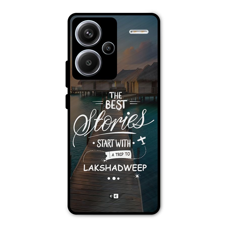 Lakshadweep Stories Metal Back Case for Redmi Note 13 Pro Plus