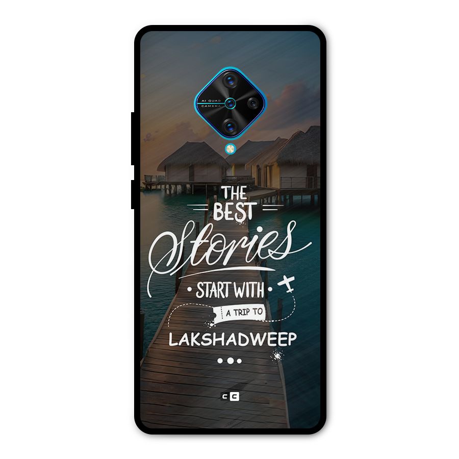 Lakshadweep Stories Metal Back Case for Vivo S1 Pro