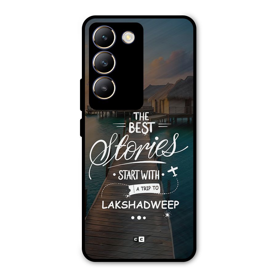 Lakshadweep Stories Metal Back Case for Vivo T3 5G