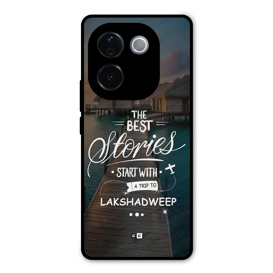 Lakshadweep Stories Metal Back Case for Vivo T3 Pro
