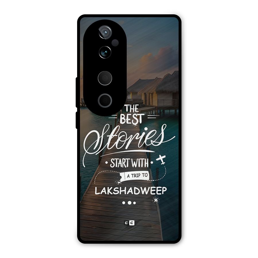 Lakshadweep Stories Metal Back Case for Vivo T3 Ultra