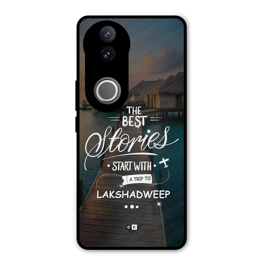 Lakshadweep Stories Metal Back Case for Vivo V50e