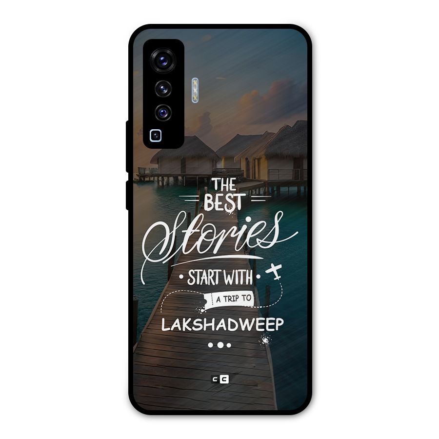 Lakshadweep Stories Metal Back Case for Vivo X50