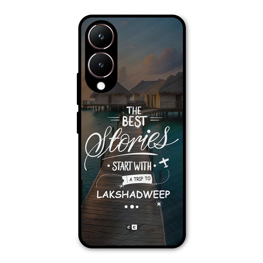 Lakshadweep Stories Metal Back Case for Vivo Y28