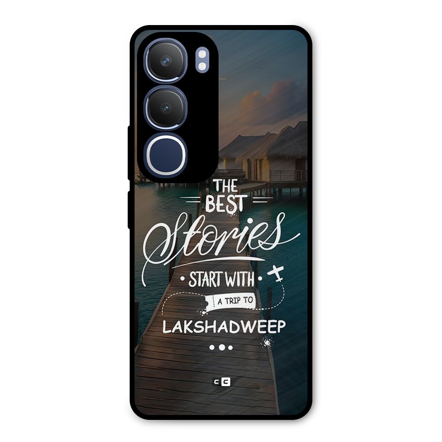 Lakshadweep Stories Metal Back Case for Vivo Y29