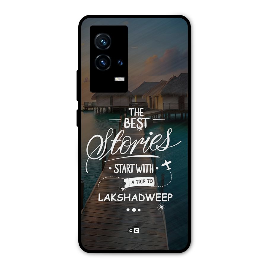 Lakshadweep Stories Metal Back Case for iQOO 9 5G