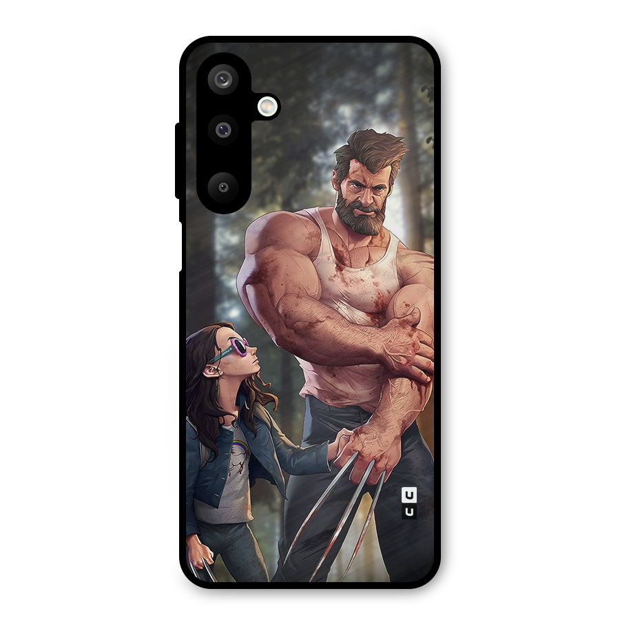 Laura Logan Metal Back Case for Galaxy M16