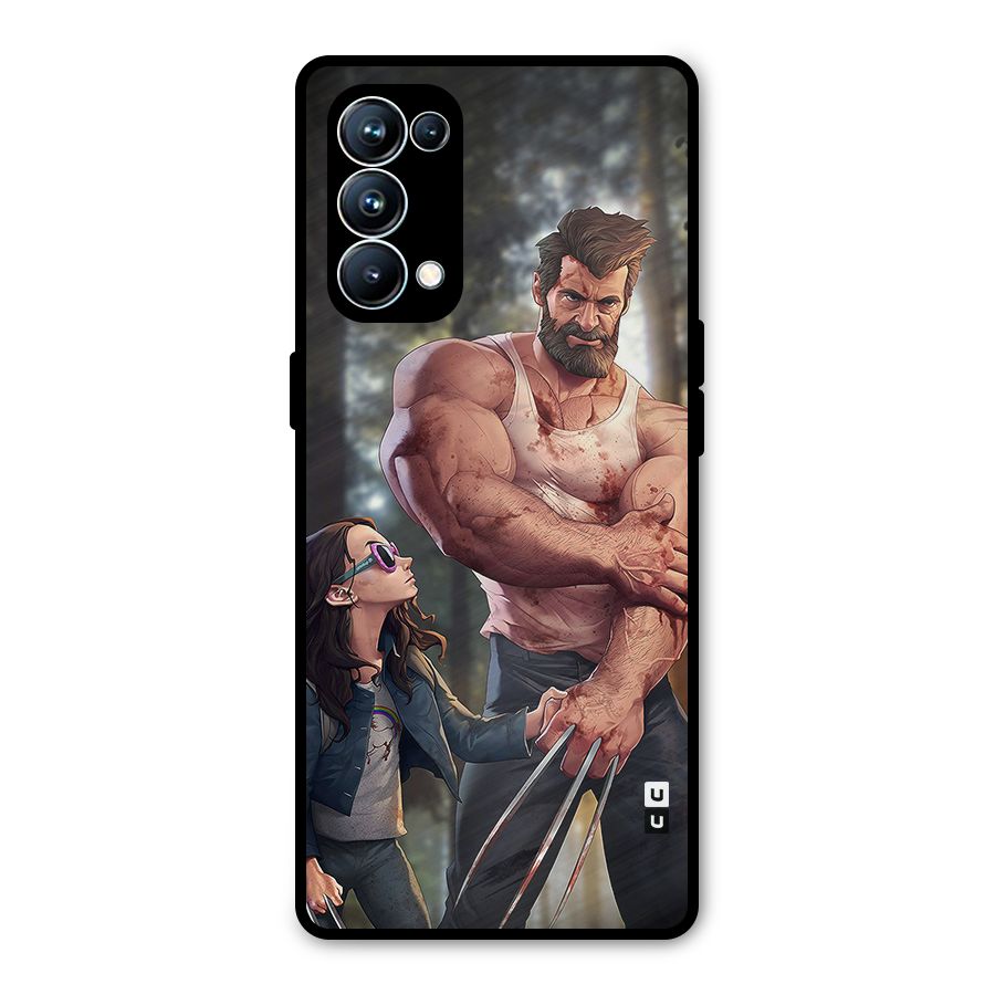 Laura Logan Metal Back Case for Oppo Reno5 Pro 5G