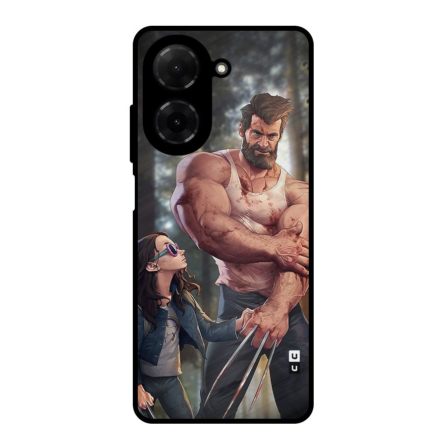 Laura Logan Metal Back Case for Poco C71