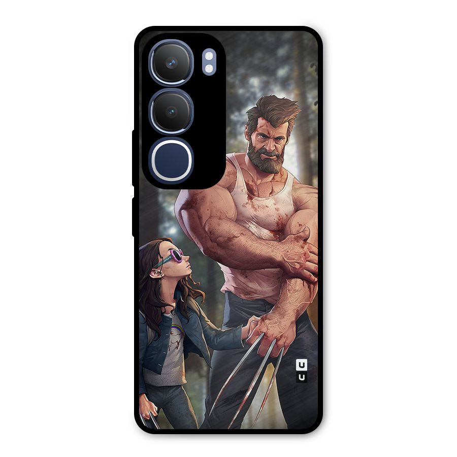Laura Logan Metal Back Case for Vivo Y29