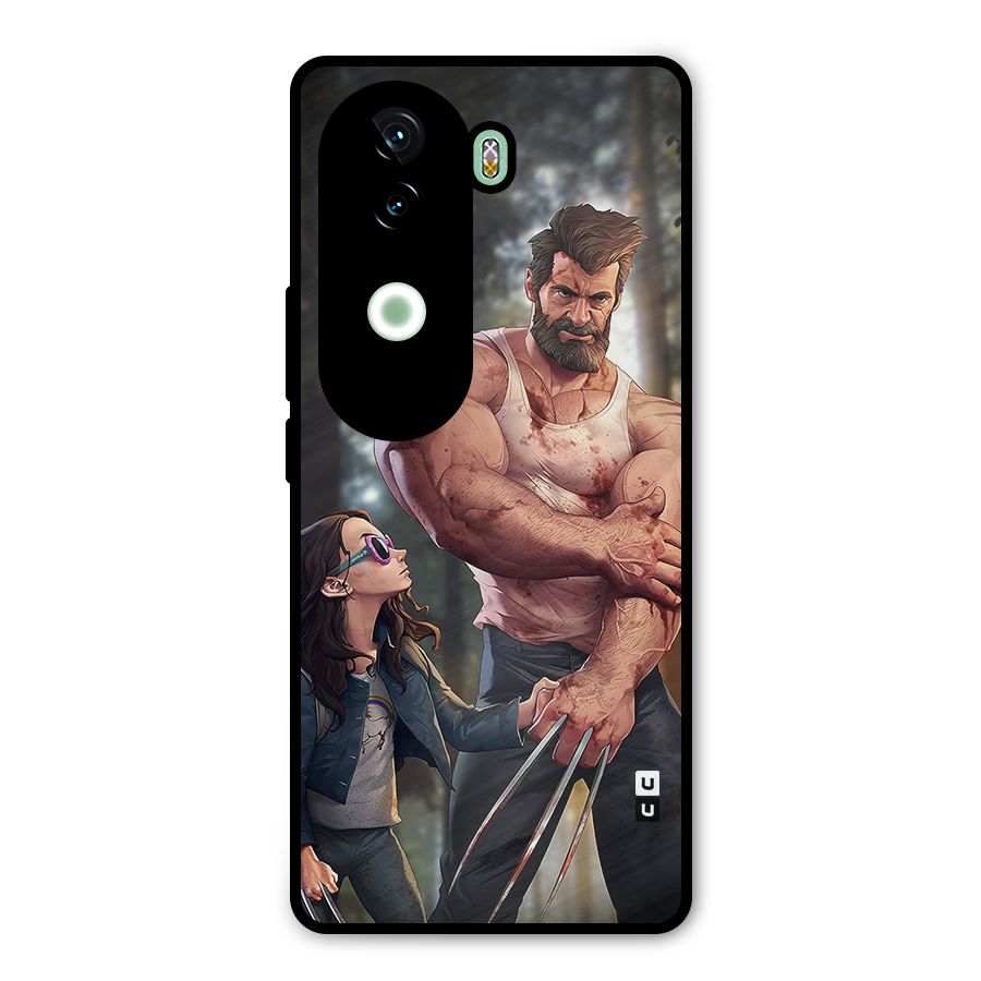 Laura Logan Metal Back Case for iQOO Z9s