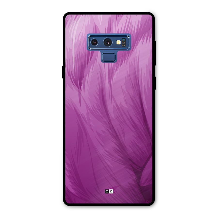 Lavender Furrs Metal Back Case for Galaxy Note 9