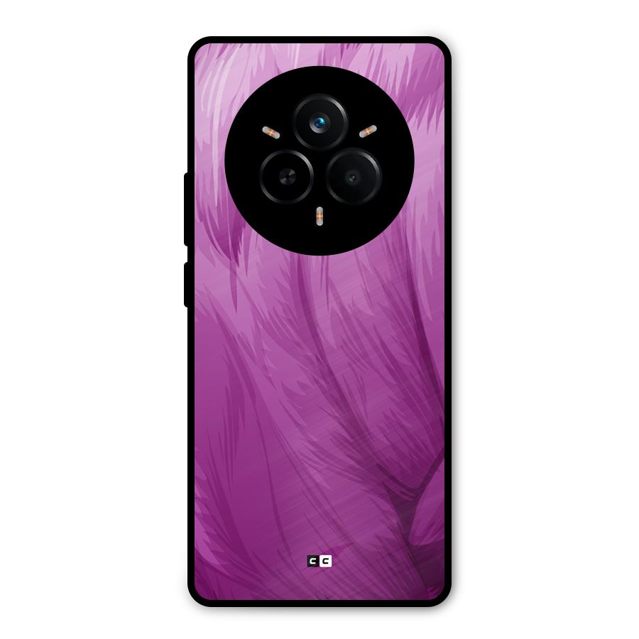 Lavender Furrs Metal Back Case for Realme 14 Pro