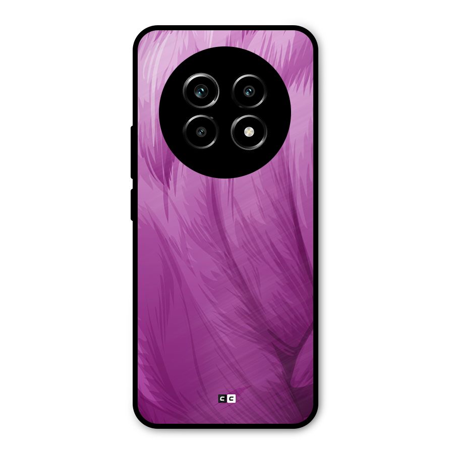 Lavender Furrs Metal Back Case for Realme 14 Pro Lite