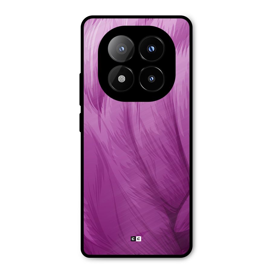 Lavender Furrs Metal Back Case for Redmi Note 14 Pro Plus 5G