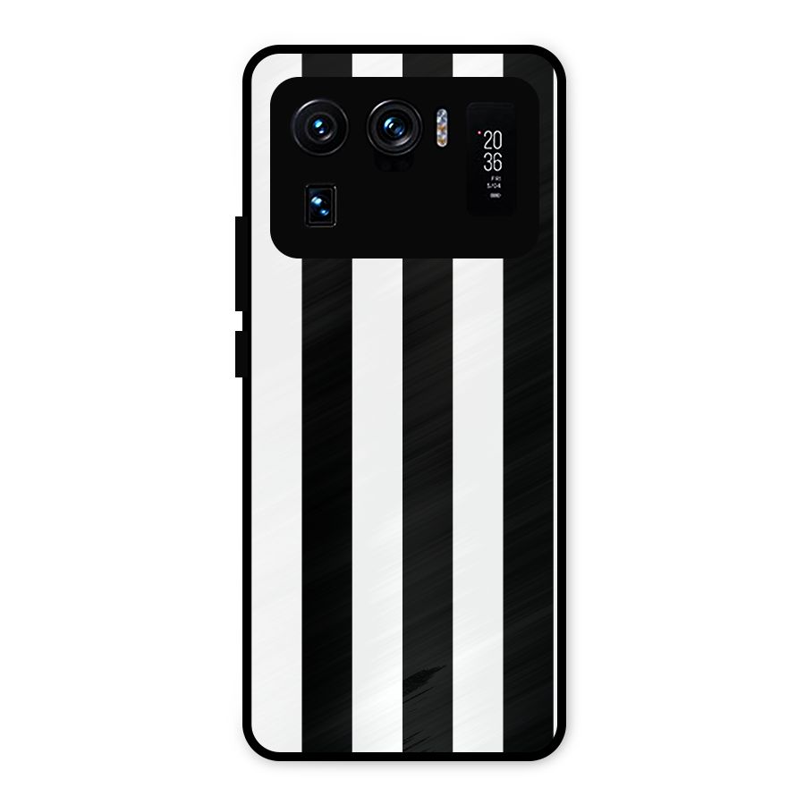 Lavish Black Stripes Metal Back Case for Mi 11 Ultra