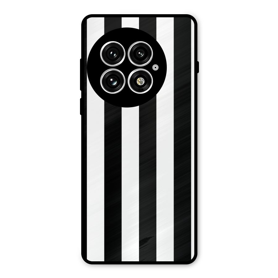 Lavish Black Stripes Metal Back Case for OnePlus 13