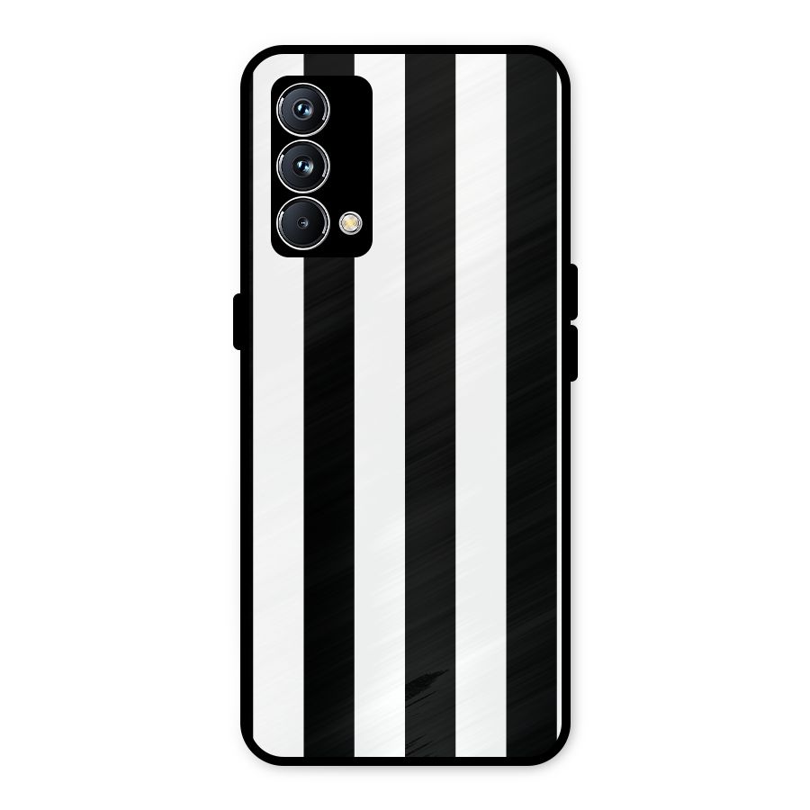 Lavish Black Stripes Metal Back Case for Realme GT Master Edition
