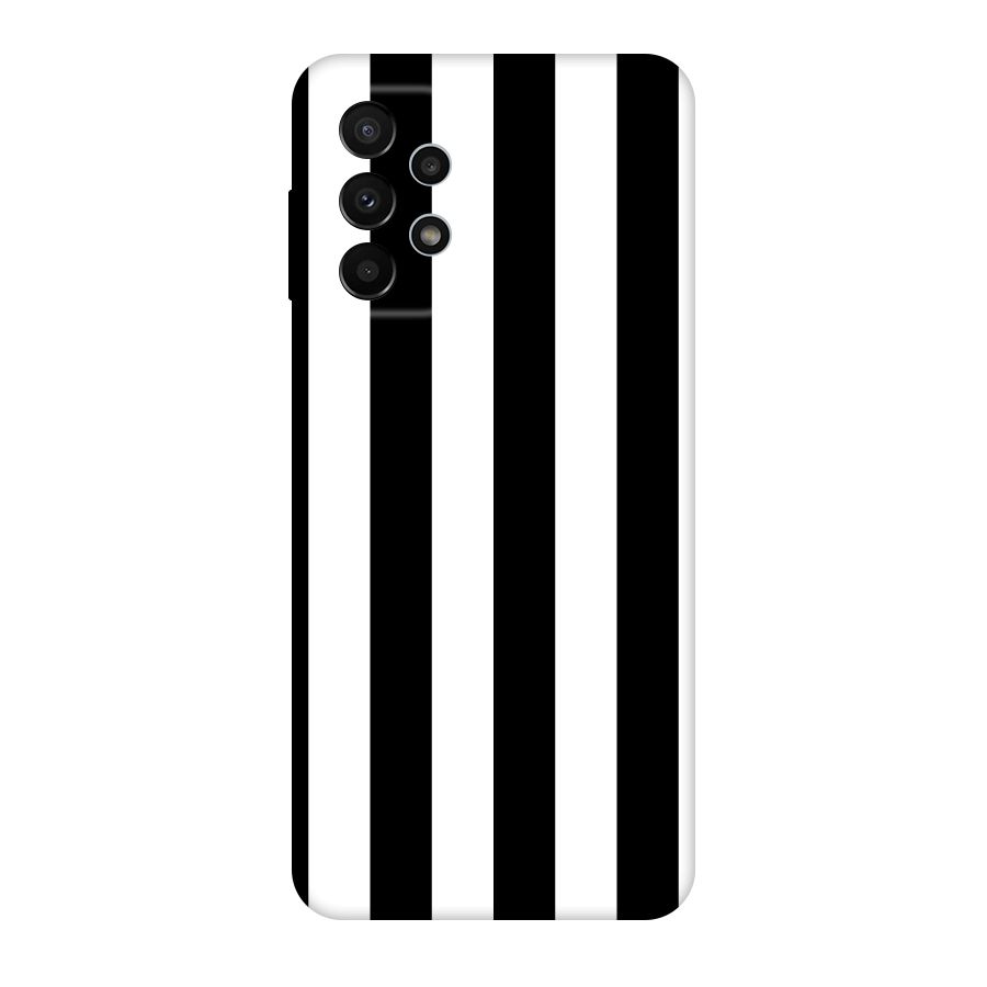 Lavish Black Stripes Original Polycarbonate Back Case for Galaxy A23