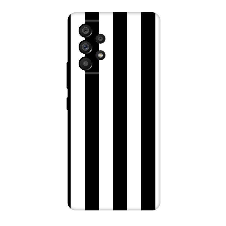 Lavish Black Stripes Original Polycarbonate Back Case for Galaxy A53 5G