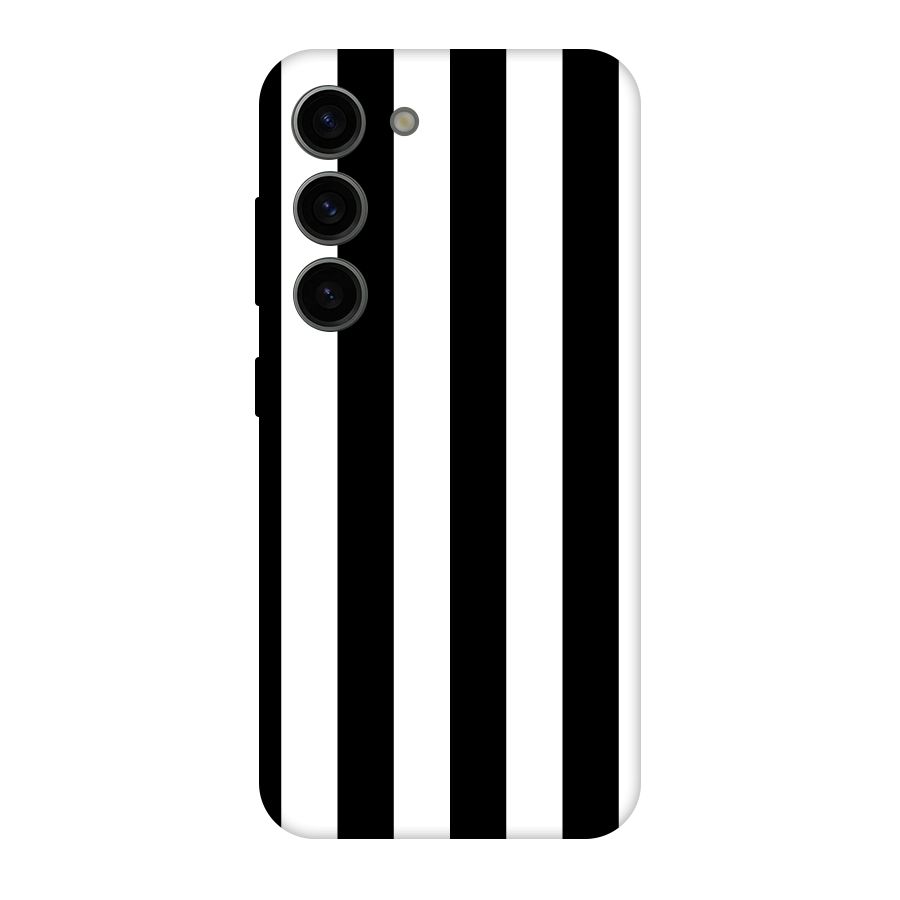 Lavish Black Stripes Original Polycarbonate Back Case for Galaxy S23