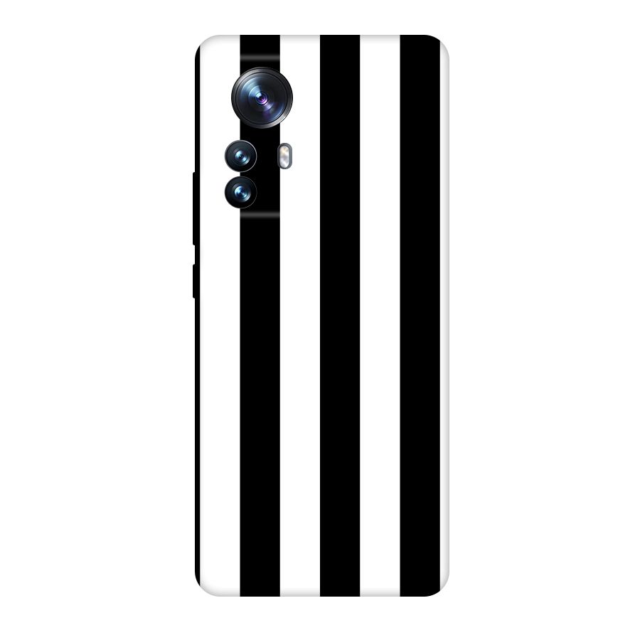 Lavish Black Stripes Original Polycarbonate Back Case for Xiaomi 12 Pro