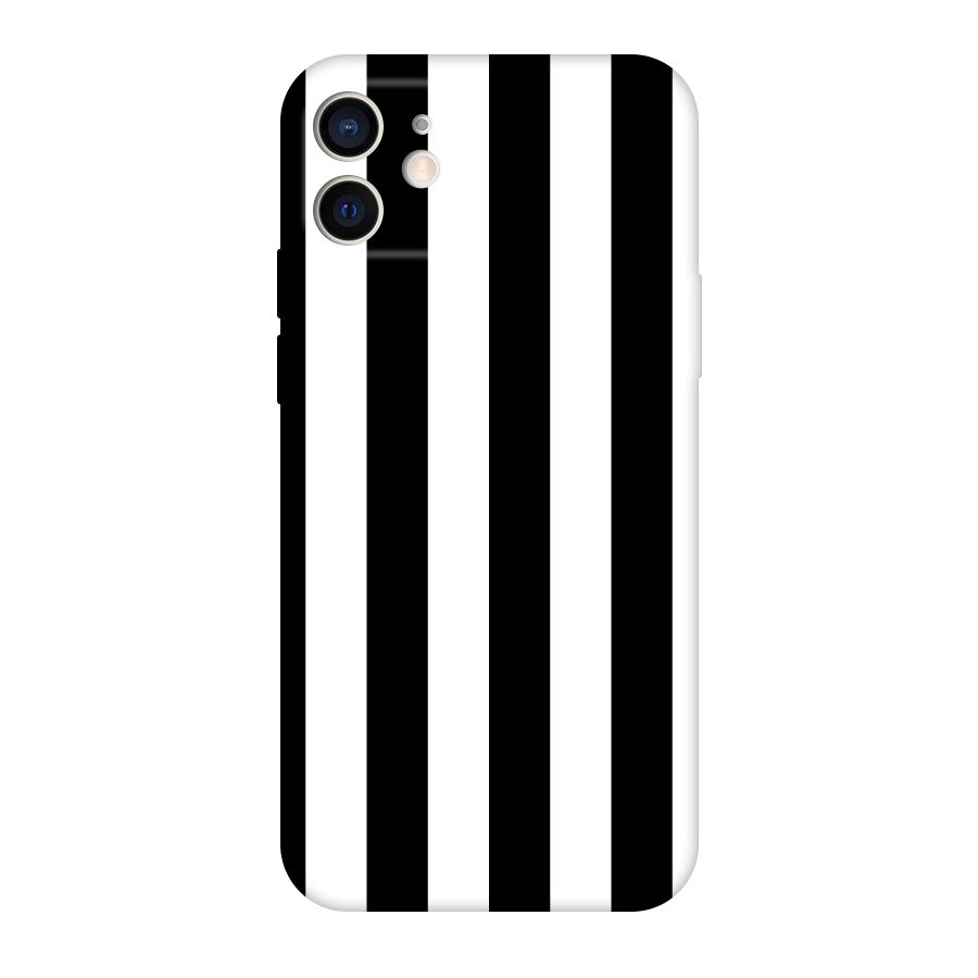 Lavish Black Stripes Original Polycarbonate Back Case for iPhone 12