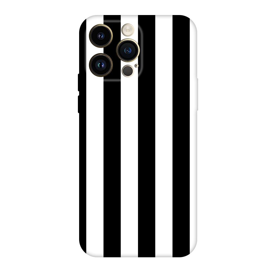 Lavish Black Stripes Original Polycarbonate Back Case for iPhone 14 Pro Max
